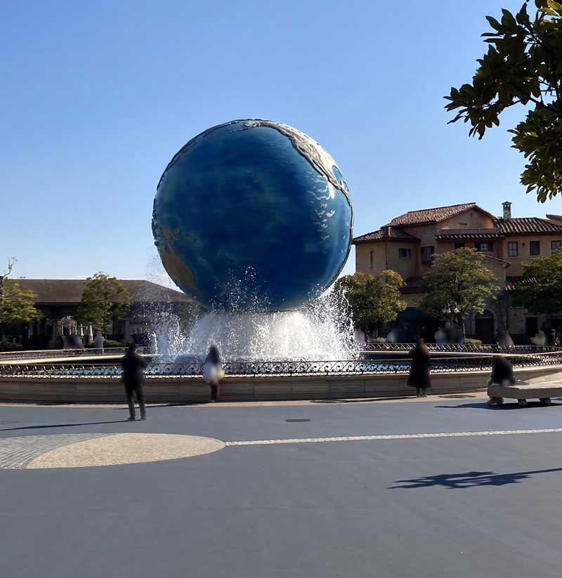 ★Park-Entrance-Free-WiFiが使えるディズニーシーの入り口の様子